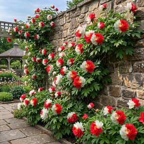 🌸 Rare Climbing Peony Bulbs🪴Big Full Blooms, Cold Hardy Perennial, Easy to Grow Garden Favorite
