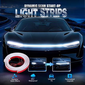 GlowRunner – Dynamic LED Hood Strip