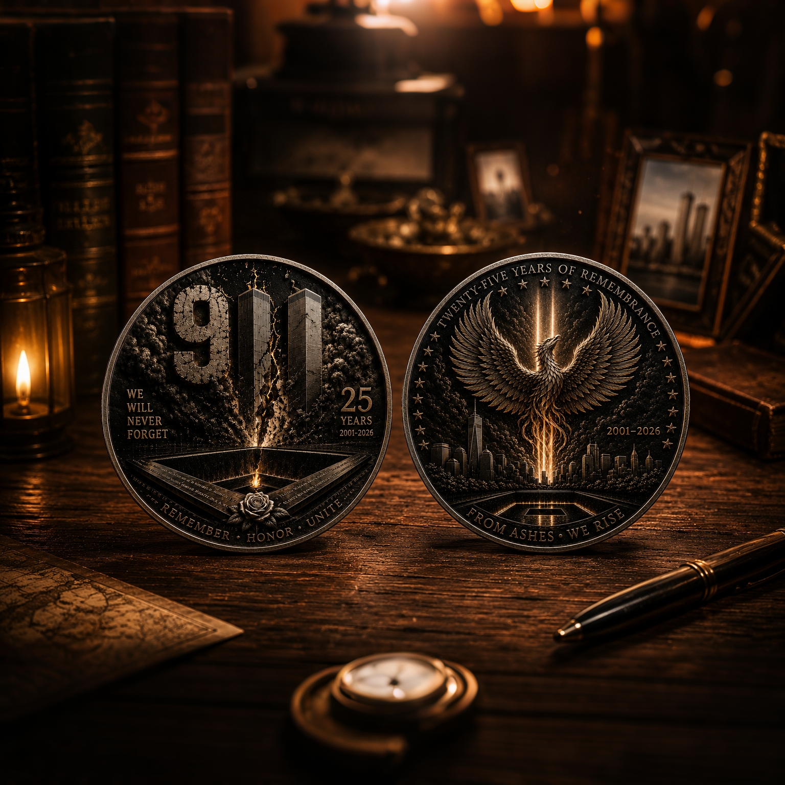 RemembranceHonor - 9/11 25th Anniversary Commemorative Coin