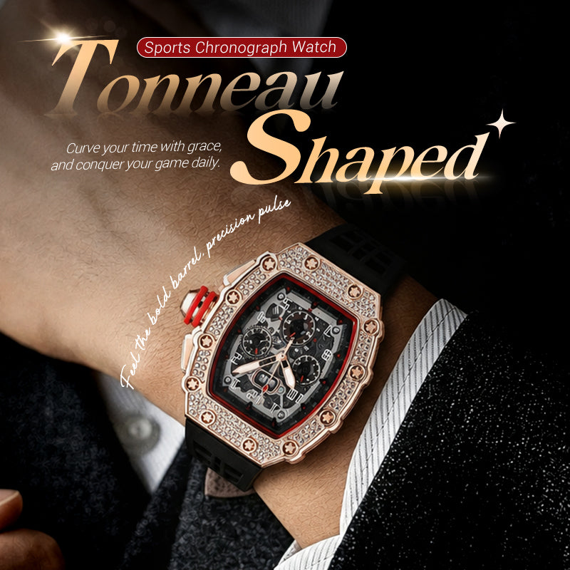 LuxeSpark – Rhinestone Embellished Watch