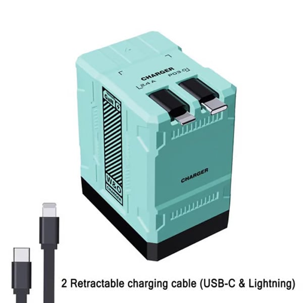 VistaDrive – All-in-One Retractable PD Charging Hub