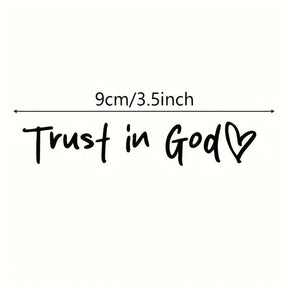 DivineRide – God Car Rearview Mirror Sticker