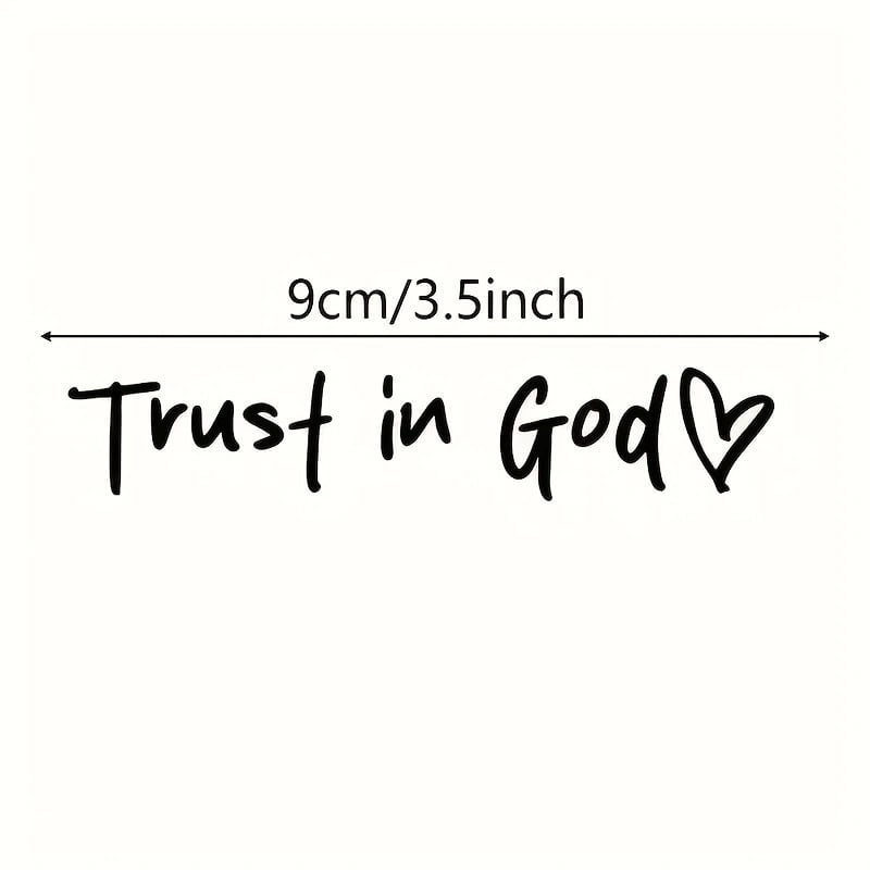 DivineRide – God Car Rearview Mirror Sticker