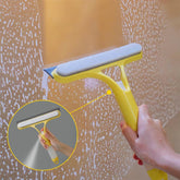 SprayShine | 3-in-1 Window Cleaning Tool with Scraper & Squeegee
