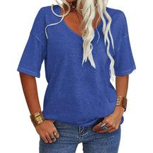 VivaVee – Women's V-Neck Tee for Effortless Style