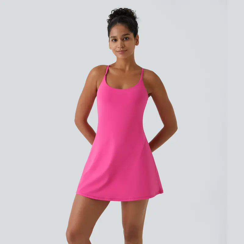 SoftMove – Plush Easy Peezy Active Wear Dress