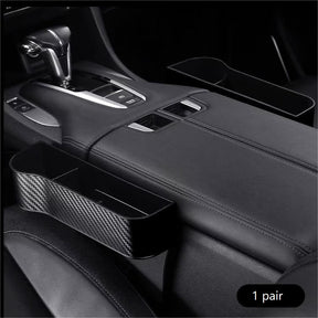 DriveMate – Multi Pocket Leather Car Seat Storage Organizer