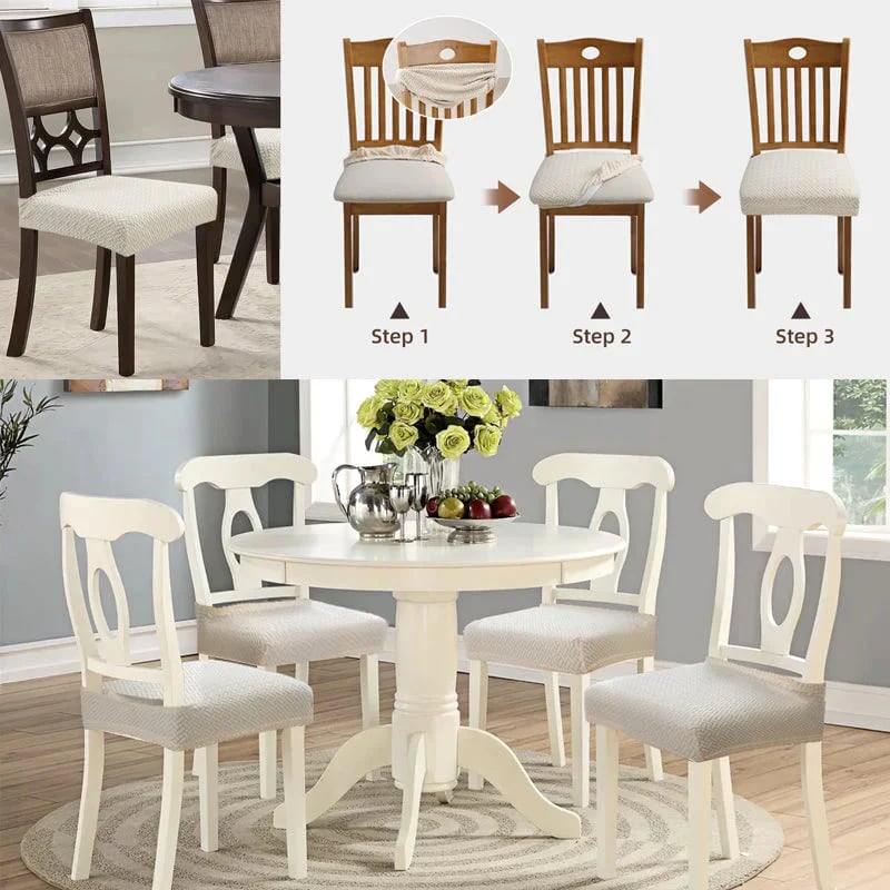 ChairEase – Washable Jacquard Chair Protector
