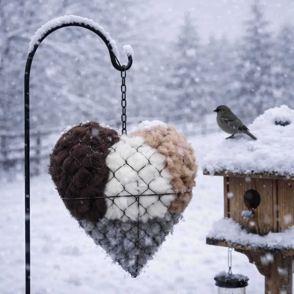 NestingSoul – Eco Handmade Bird Fiber Heart