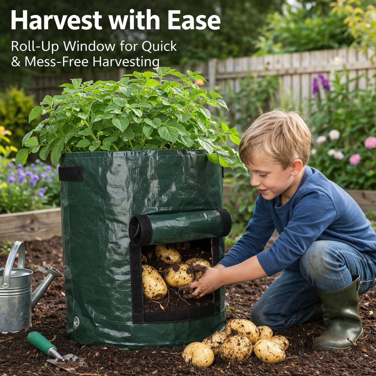GrowFlex – Gallon Garden Cloth Planting Bags