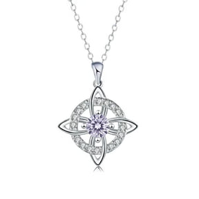 Hecatea – Witch’s Knot Birthstone Necklace