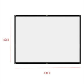 CinemaView – HD Matte White Projection Screen