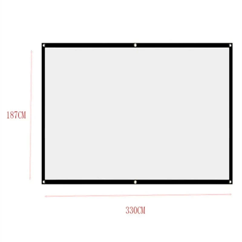 CinemaView – HD Matte White Projection Screen