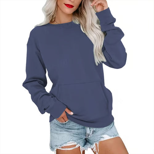 CozyCore – Women’s Crewneck Hoodless Sweatshirt