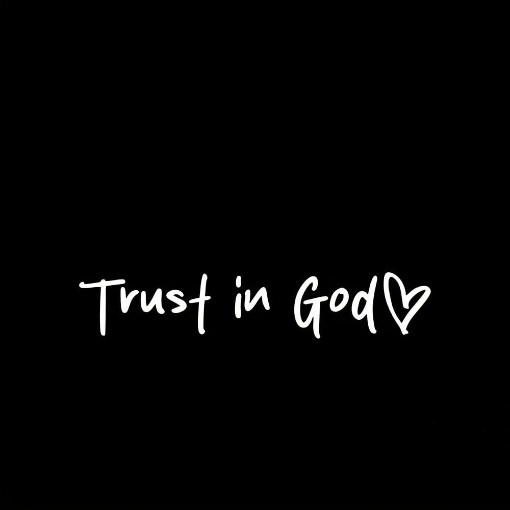 DivineRide – God Car Rearview Mirror Sticker