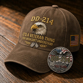 HonorWear – 3D Embroidered Veteran Cap