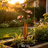 EmberPetal – Handcrafted Copper Lily Accent