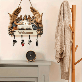 FaithFrame – Jesus & Disciples Wall Art Keychain