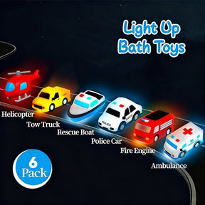 AquaGlow – Light Up Bath Toys for Kids