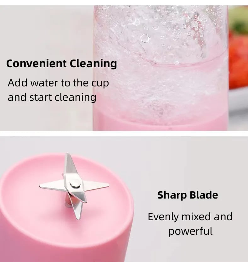 BlendWave – Compact Travel Juicer
