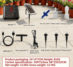 💧 12-Plant Solar Drip Irrigation Kit 🔥