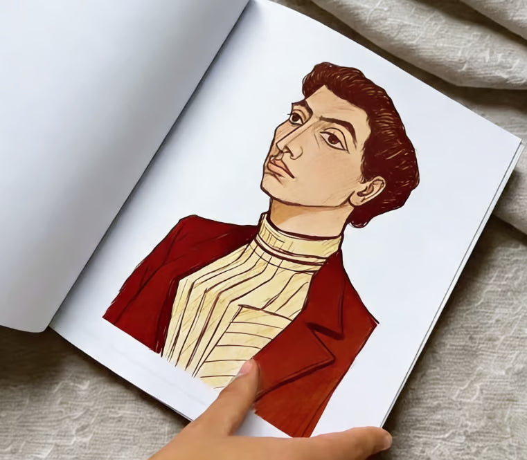 CalmLines – Therapeutic Reverse Coloring Book with Thick, Easy-Tear Pages