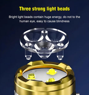 AuraBeam – Super Power Rechargeable Flashlight