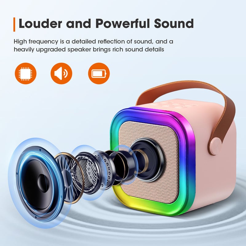 BeatVox – Mini Karaoke Speaker with Mics