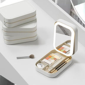 LuxeReflect – Portable Travel Makeup Mirror