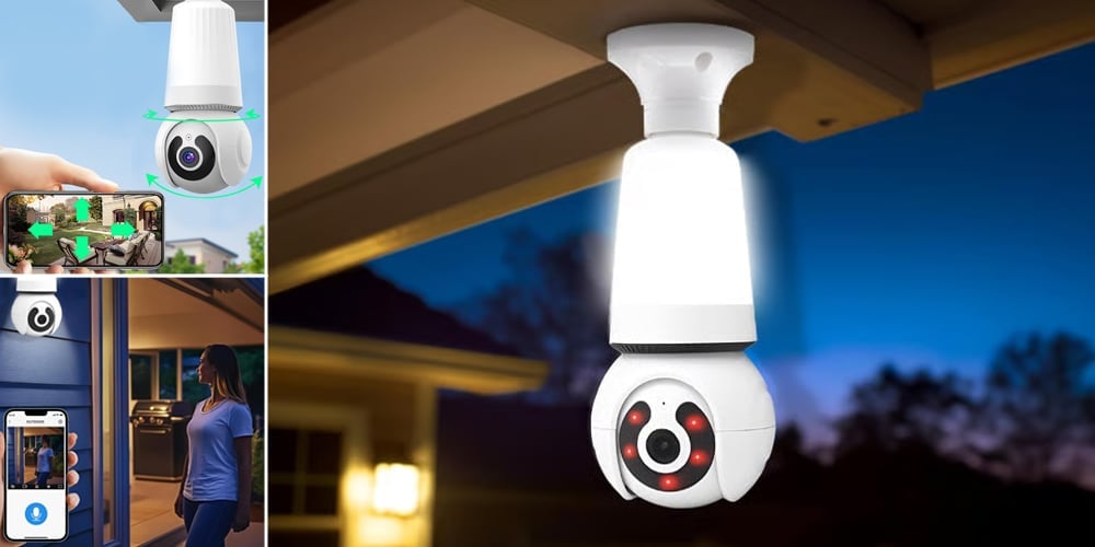 LumiGuard – Wireless Smart Bulb Security Camera