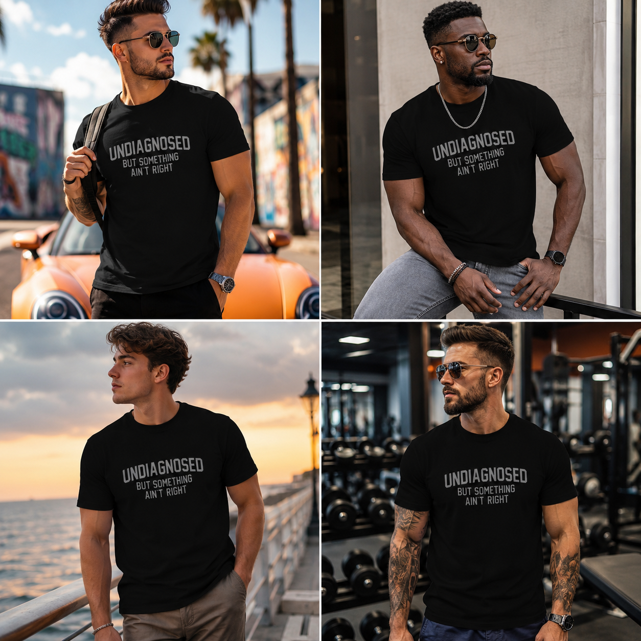 MoodThread – Undiagnosed Humor Graphic T-Shirt