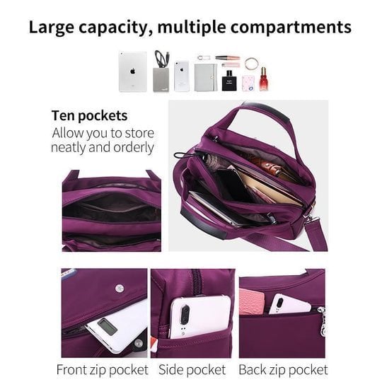 TrendLock – Stylish Anti-theft Tote Bag