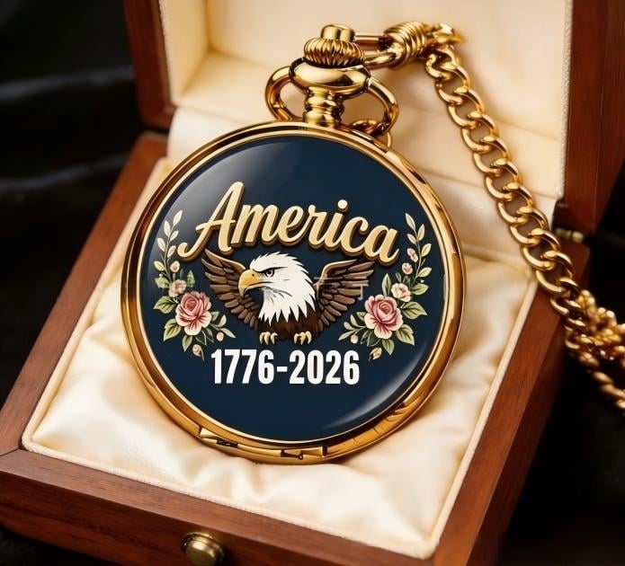 LibertyChrono – USA 250th Pocket Watch