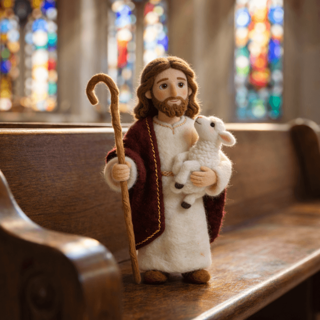 SacredShepherd – Handcrafted Christian Wool Art