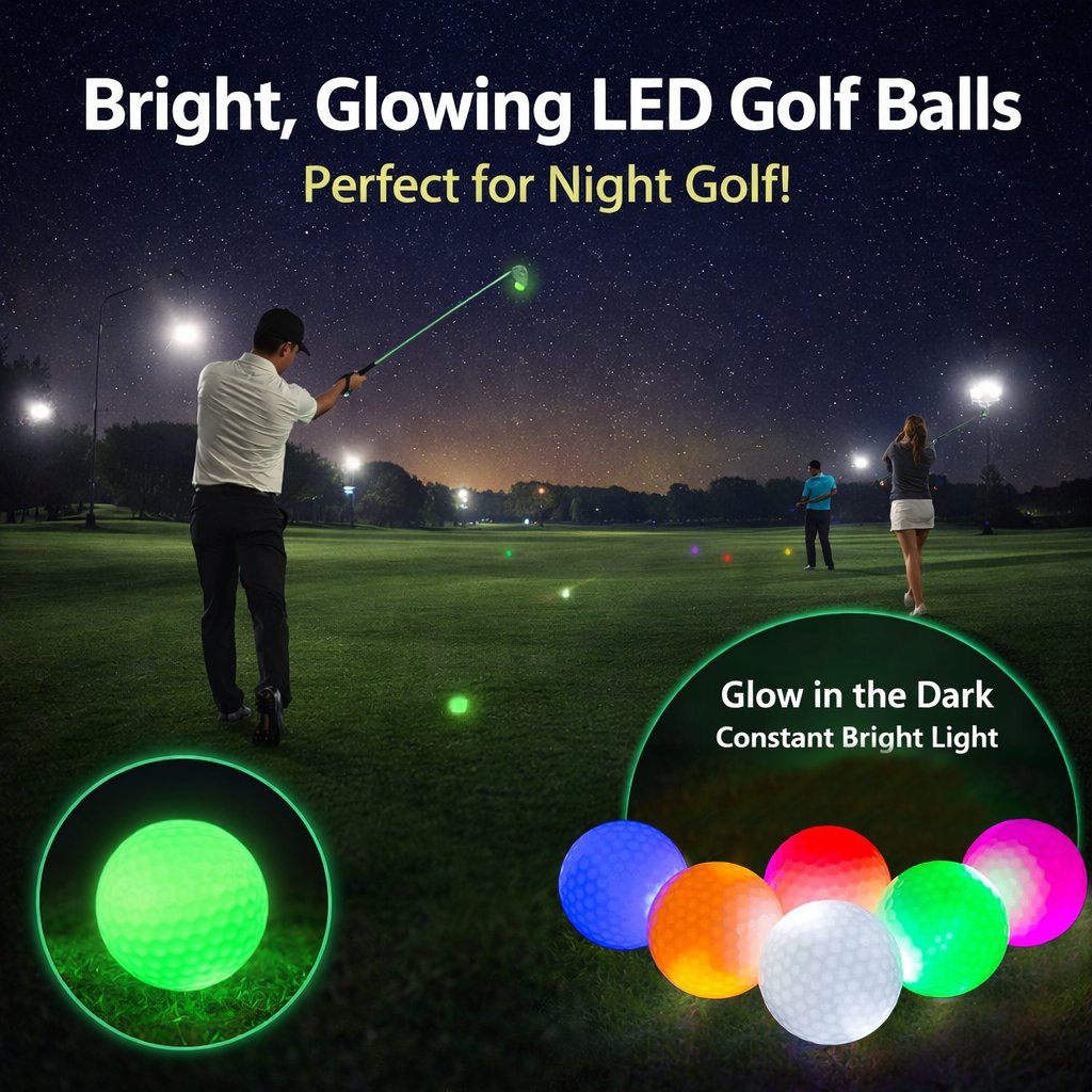 GlowDrive – LED Impact Golf Balls