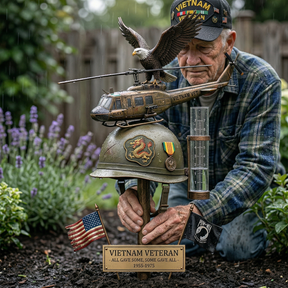 FreedomLegacy – Tribute Rain Gauge Garden Stake