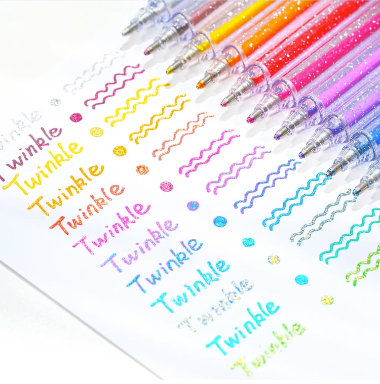 SparkWrite - Bold & Colorful Gel Pen Collection
