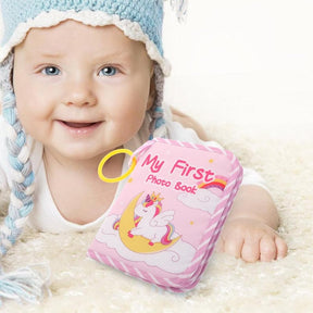 CuddlePages – My First Baby Memory Book with Mirror