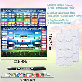 GoalWall – 2026 World Cup Poster Set