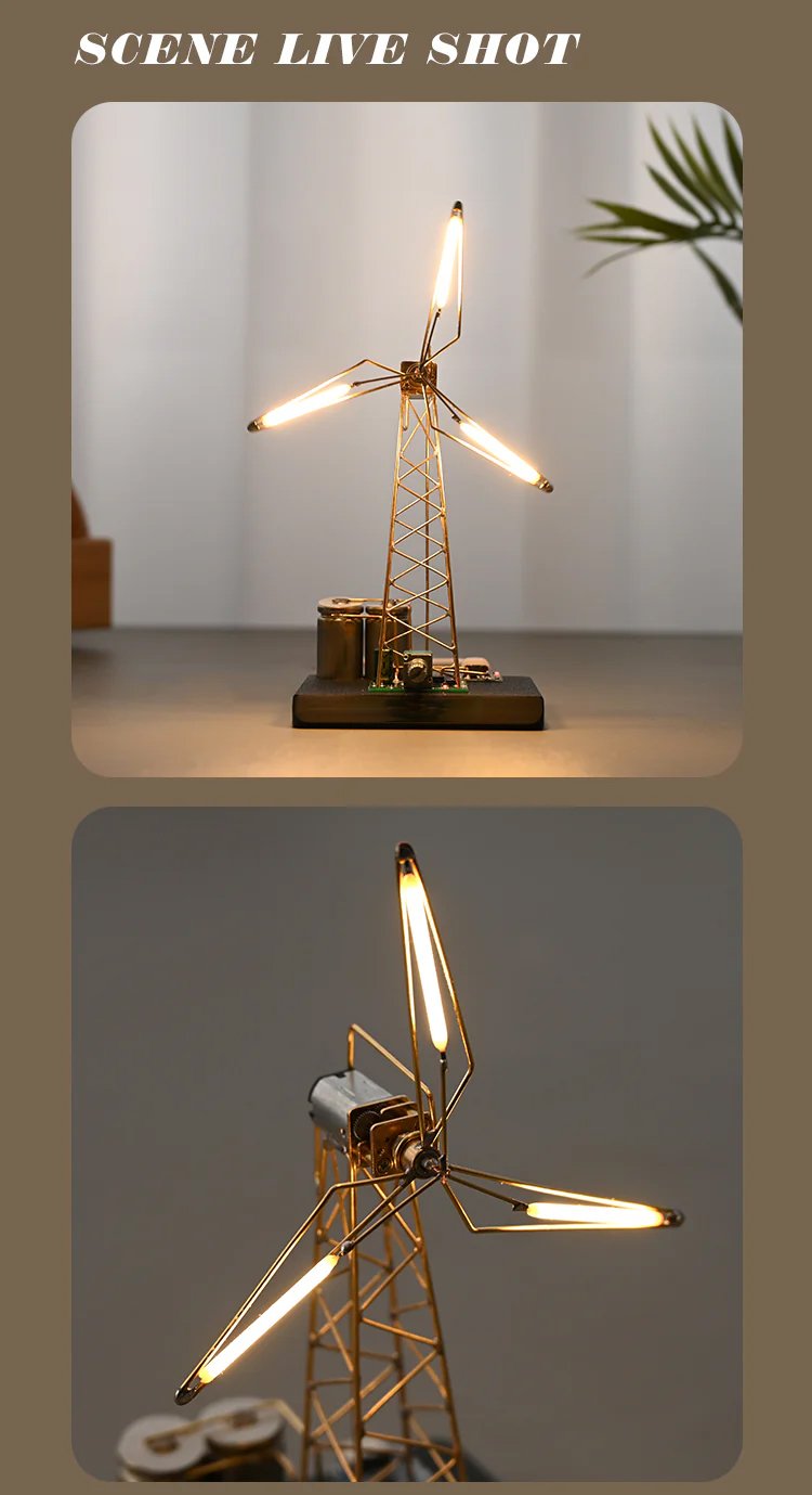 GlowMill – DIY Windmill Night Light