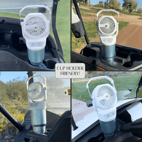 CoolCruise – Premium Cup Holder Spray Cooling Fan