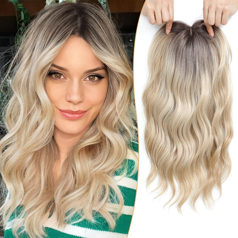 VolumeGrace – Seamless Wavy Hair Topper Extension