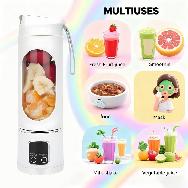 JuicePro –Dual-Motor Portable Juicer Cup