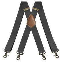 GentleHold – Premium Leather Suspenders for Men