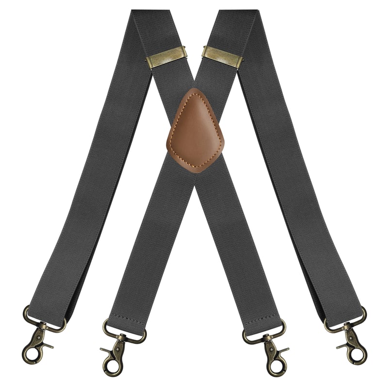 GentleHold – Premium Leather Suspenders for Men