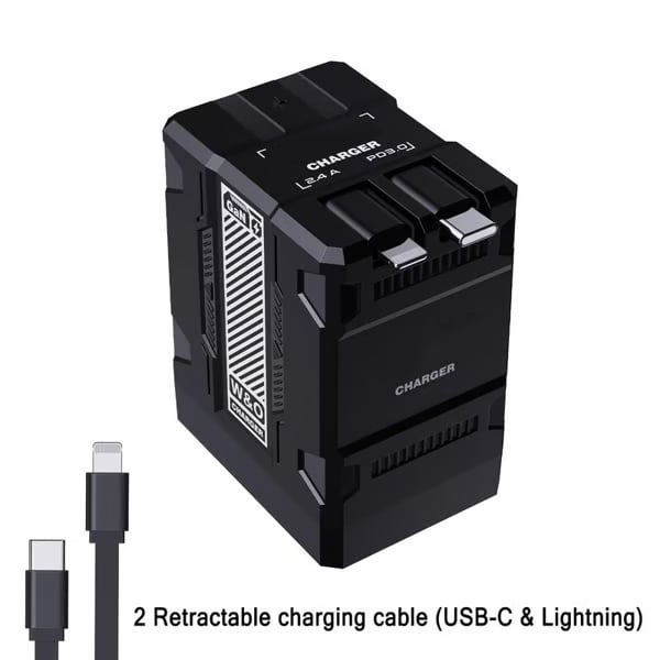 VistaDrive – All-in-One Retractable PD Charging Hub
