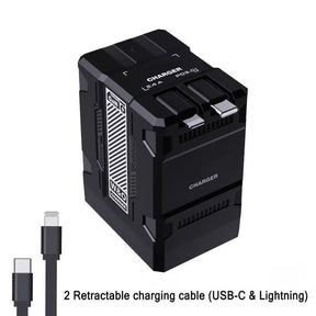 SnapCharge Pro – Tangle-Free Fast Power Hub