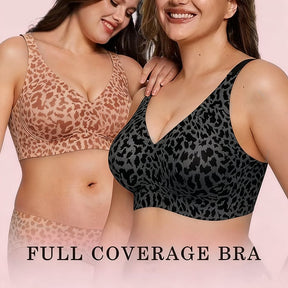 BoldContour - Wire-Free Leopard Bra