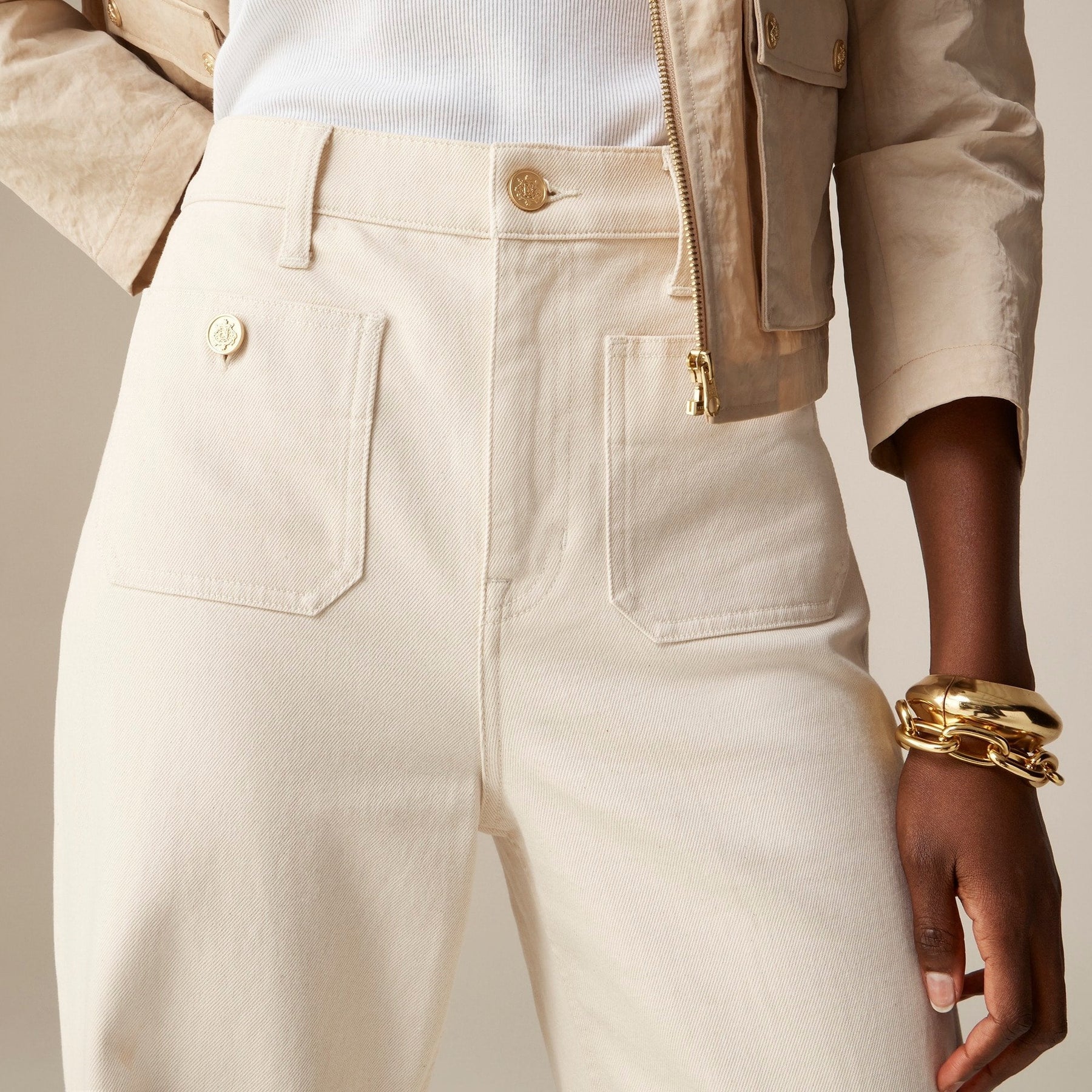 NautiFit – Sculpting Sailor Style Wide Leg Trousers