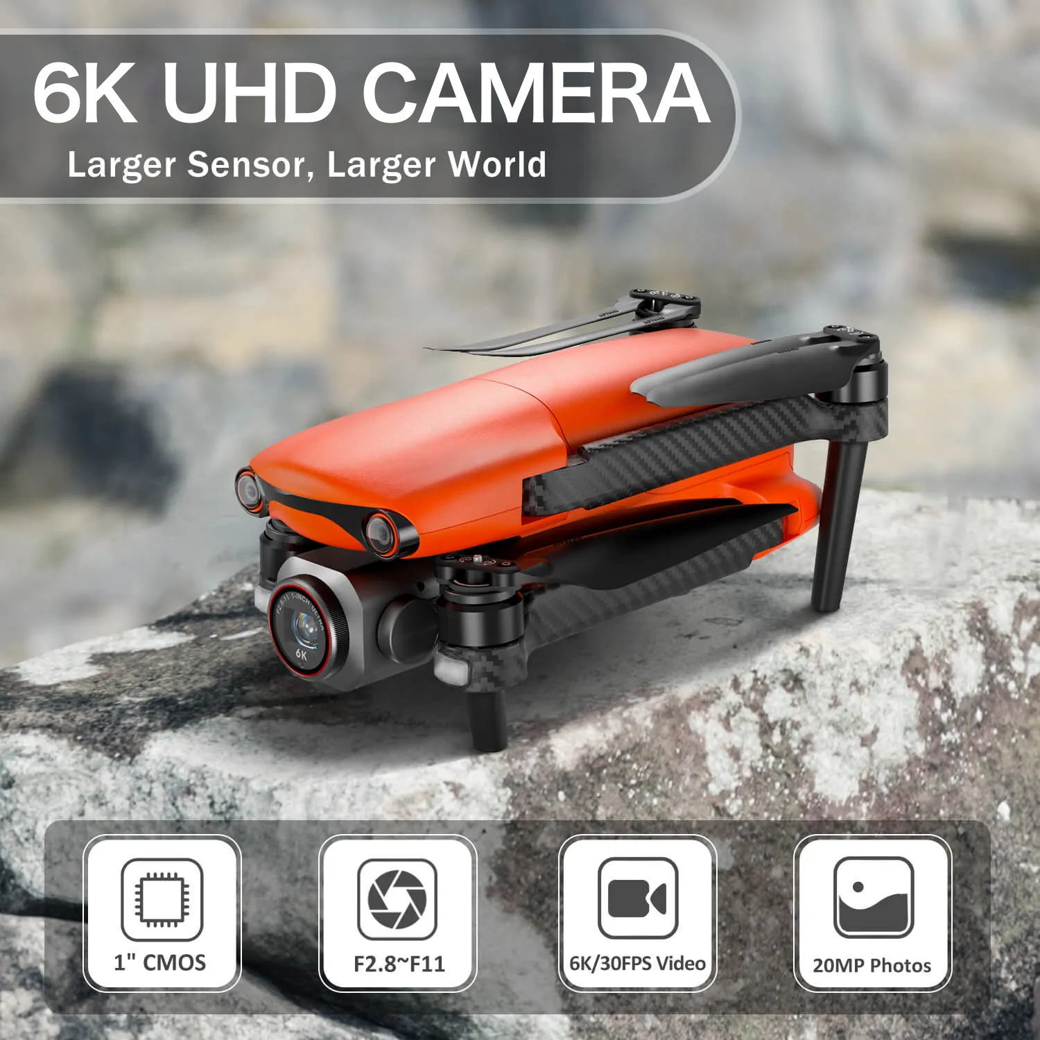 AeroCine Max – Cinematic 6K Drone